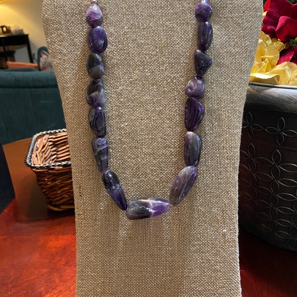 Amethyst Statement Necklace